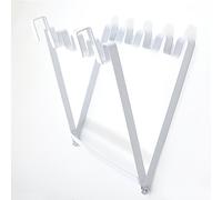 TEMU Soporte para Bolsas de Basura en del Armario de Hierro que Ahorra - Fácil Instalación, Organizador de Cocina Plegable para Bolsas de Plástico