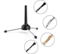 TEMU Soporte para clarinete y flauta, atril plegable para instrumento de viento, portátil para flauta, clarinete y oboe