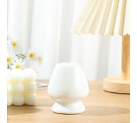 TEMU Soporte para de té matcha de cerámica - Accesorio de bambú para y cepillo de molinillo (1 )