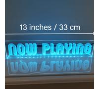 TEMU Soporte para Discos de Vinilo en la Pared, Estante Acrílico para Álbumes, Decoración de Pared, Iluminación para Habitación, Regalo para Él, Porta Letrero de Neón