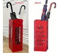 TEMU Soporte para | Diseño vintage de de teléfono de hierro para entrada, , , hotel, organizador de cañas de golf, almacenamiento de paquetes navideños