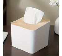 TEMU soporte para pañuelos, disponible en unidades individuales o dobles, con una y como dispensador de servilletas. Es para guardar pañuelos en tu escritorio y para el almacenamiento.