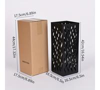 TEMU Soporte para paraguas cuadrado y S, un soporte multifuncional para paraguas para el hogar, y el almacenamiento escolar, con un elegante diseño de metal de estilo europeo