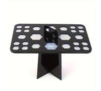 TEMU Soporte para Secar Brochas de Maquillaje con 14/26 Agujeros Adecuado para Almacenamiento sin Pinceles, Estación de y Secado