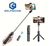 TEMU Soporte para selfies inalámbrico con control remoto, adecuado para for iphone, y para for samsung, con soporte para teléfono expansible de 360°