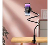 TEMU Soporte para Teléfono Móvil con Cuello de (1 ) | Clip Ajustable 360°, Diseño Colgante, Compatible con los Teléfonos, Brazo Flexible, Material ABS