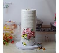 TEMU Soporte para Toallas de Papel con Diseño Elegante - Resina, para Decoración de Cocina y Baño