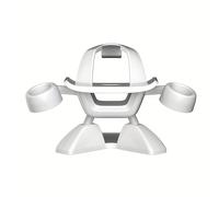 TEMU Soporte para Visor VR para Oculus Quest 2, , y Más - Montaje Fácil, Soporte de Pantalla Sin Arañazos con Brazos Ajustables y Ganchos para Controladores, Material ABS,