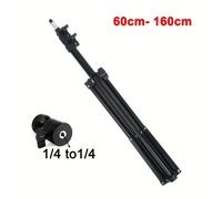 TEMU Soporte portátil ajustable de 160 cm con tornillos de 1/4" para proyectores Magcubic -pro y HY320mini - Hierro duradero, sin electrónica ni placa base incluida, soporte para proyectores
