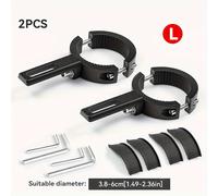 TEMU Soporte Universal para de Motocicleta y Lámpara Antiniebla, Accesorios para Motos