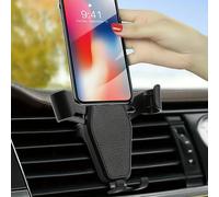 TEMU Soporte universal para teléfono de coche - Material ABS, bloqueo por de la rejilla de ventilación, base para smartphone, antivibración seguro - Oferta al por mayor de fábrica