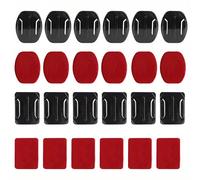 TEMU Soportes adhesivos para , soportes planos y curvados con almohadillas adhesivas compatibles con cámaras GoPro Hero 11, 10, 9, 8, 7, Max, Fusion, 6, 5, 4, , 3+, 3, 2, 1