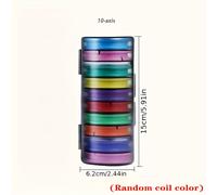 TEMU Soportes de almacenamiento de línea de pesca, de almacenamiento de línea principal de pesca, tablero de bobinado de 6 ejes, de de bobina de silicona, accesorios de pesca portátiles