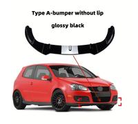 TEMU Spoiler de del Parachoques Delantero para VW Golf 5 MK5 GTI Jetta MK5 GLI 2003-2009, Difusor y Kit de Protección Inferior