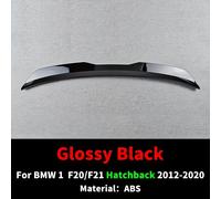 TEMU Spoiler de techo trasero para for bmw Serie 1 F20 F21 2012-2020, fabricado en ABS de alta calidad y pulido, kit de estilo para carrocería, de maletero para mejorar el aspecto del hatchback