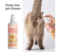 TEMU Spray de Champú para Mascotas | Fórmula para Perros y Gatos, Limpia, Hidrata y un Duradero. Limpiador de Base Hidratante Adecuado para Uso Diario en Perros y Gatos. Fórmula Universal No Irritante