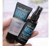 TEMU Spray Fijador Plus Primer Transparente para un Combo de Maquillaje de Secado Rápido, Larga Duración y Hidratante