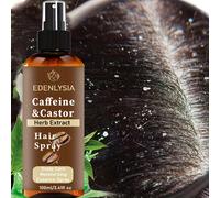 TEMU Spray para el cabello con aceite de ricino, , herbal : Repara instantáneamente el cabello , enredado, o decolorado, el cabello muerto y la , y que el cabello fino sea más , y esponjoso