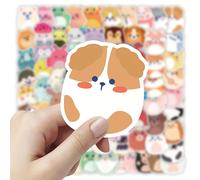 TEMU SQUISHMALLOWS Juego de 100 Pegatinas de - Adhesivos DIY de Animales de Dibujos Animados para Álbumes de Recortes