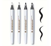 TEMU STA 4Pack Plumas de caligrafía Plumas de lettering 4 tamaños para escritura dibujo firma scrapbooking kit para principiantes con resistente a la decoloración 0.6mm/0.7mm/0.8mm/1mm