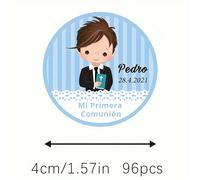 TEMU Sticker de mi primera comunión para And - Recuerdos y etiquetas de primera comunión para bautismo y celebraciones cristianas