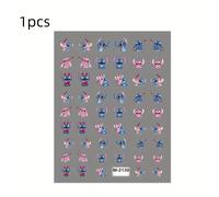 TEMU Stickers para Uñas de Stitch de Disney | Decoración de Uñas, Regalo Ideal para Familiares y , Color Mezclado, Autoadhesivos, Un Solo Uso