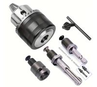 TEMU STONEGO 5pcs de metal resistente sin llave de 1.5 mm 3/8-24UNF Adecuado para taladros eléctricos/taladros rotativos/puntas de soldar eléctricas llaves de impacto para taladros eléctricos