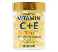 TEMU Suero COSNYCE de +E - Fórmula con Retinol y , 90 Cápsulas, Hidratante, para Todo Tipo de Piel , y , No , No Irritante, Regalo Ideal para Mujeres, Hidratante y Aclarante, , Duradero, y