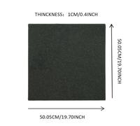 TEMU Suministros para acuarios, almohadillas de filtro gruesas de densidad, aptas para peceras y estanques, se pueden y cortar, beneficiosas para filtrar la en estanques de peces