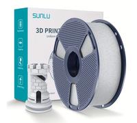 TEMU SUNLU 1kg Filamento de PLA de velocidad para impresora 3D, 600mm/s, natural de mármol, impresión , material de plástico duradero