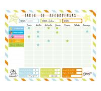 TEMU Tabla de Recompensas Infantil Magnética Estrellas - Regalos Niños pequeños 3 4 5 6 7 años