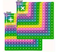 TEMU Tabla de Sumas y Multiplicaciones Legendstar - Tablas de con y Reverso 12+12 y 12x12 para Niños, , Educación en Casa - Juego de Práctica Aritmética para Niños y Niñas (Enseñanza/Práctica)