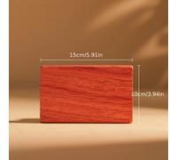 TEMU Tabla de Tallado en de Calidad - 15cm/10cm/1cm - Material DIY Sin Acabar, Ideal para Decoración del Hogar y Modelismo, Regalo Festivo | Proyecto de Decoración | Madera Sólida Multifuncional |