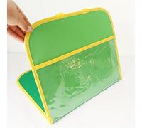 TEMU Tablero de Fieltro Plegable Multifuncional, Pizarra para Aulas, Accesorio para Representaciones Teatrales, Portátil con Asa, Ideal para Uso HOOJOJO