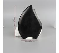 TEMU Tablero de Gua Sha de Piedra Negra para Masaje Facial y Cuello
