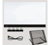 TEMU Tablero de Pintura de Diamante Extra Grande con Luz, Tableta de LED, Kit de Tabla de Dibujo LED para Anime y Adornos de Diamantes, Soporte y Clips - Kits Esenciales de Diamantes y Accesorios