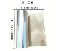 TEMU Tablero de PVC transparente duradero - resistente a altas temperaturas, rollos de plástico PET y PC de grado industrial