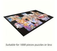 TEMU Tablero de Rompecabezas Plegable Extra Grande - "x23.6" Antideslizante / Tapete de Mesa, Fácil Almacenamiento para Rompecabezas, Noches de Juegos en , Torneos y Resolución de Rompecabezas a