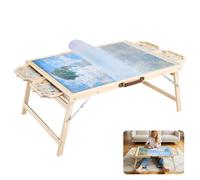 TEMU Tablero de Rompecabezas VEVOR de 1500 Piezas con Patas Plegables, Juego de Madera Portátil 34x25 Pulgadas