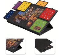 TEMU Tablero Inclinable para Rompecabezas con Soporte , Capacidad para 1000 Piezas, Mesa Portátil de Fieltro para Rompecabezas, 6 Cajones de Color, Diseño de Color Aleatorio, Adecuado para Adultos