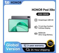 TEMU Tablet HONOR Pad X8a 64GB 128GB 11 Pulgadas Pantalla 90Hz Batería Ultra-grande de 8300 mAh Snapdragon 680 Versión EU Número de : NDL-W09