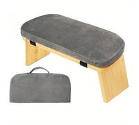 TEMU Taburete de Meditación y Yoga para el Hogar - Taburete Portátil Plegable con Bolso de , Desmontable, Compacto y Conveniente