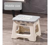 TEMU Taburete de Oficina Plegable de Plástico Resistente - Escabel para Uso en Casa y Oficina, Diseño Compacto Ahorra , Mueble Multiusos Duradero, Taburete Plegable