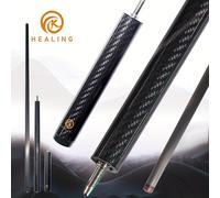 TEMU Taco de billar de fibra de carbono 1/3 Jump Cue 13.8Mm Snooker Profesional Palo de billar 3 Snooker Adecuado para juegos de billar Puede peso Okhealing