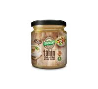 TEMU Tahín Integral Tostado Bio Sin Sal - Crema de Sésamo 100% Ecológica y Sin Gluten - 225g / 500g - Fuente de Calcio, Magnesio, Hierro y Proteína - Biocop
