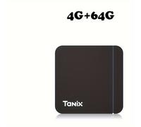 TEMU Tanix W2 Smart TV Box S905W2 Android11.0 2G16G 4G32G 4G64G 4K BT 2.4G/5G WiFi AV1 TV