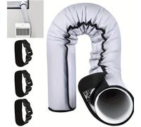 TEMU Tapacubierta Portátil para Ventilación de Aire Acondicionado con Correa Ajustable y Cubierta Aislante - Universal, Sin Necesidad de Energía, contra Polvo y Plagas, Fácil Instalación
