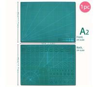 TEMU Tapete de corte A2 de dos colores, 23.62"x17.72" tabla de corte multiusos, utilizado para suministros de oficina y escolares, acolchado, manualidades , manualidades con arcilla, manualidades