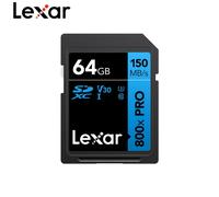 TEMU Tarjeta de Memoria Lexar SD 800X Pro UHS-I 150MB/ 4K V30 128GB, 64GB, 32GB y 256GB para Cámara - Velocidad