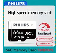 TEMU Tarjeta de Memoria PHILIPS de Velocidad - 256GB/128GB/64GB/32GB/16GB/8GB, Mini TF/SD para Tabletas, Cámaras, Teléfonos y Más